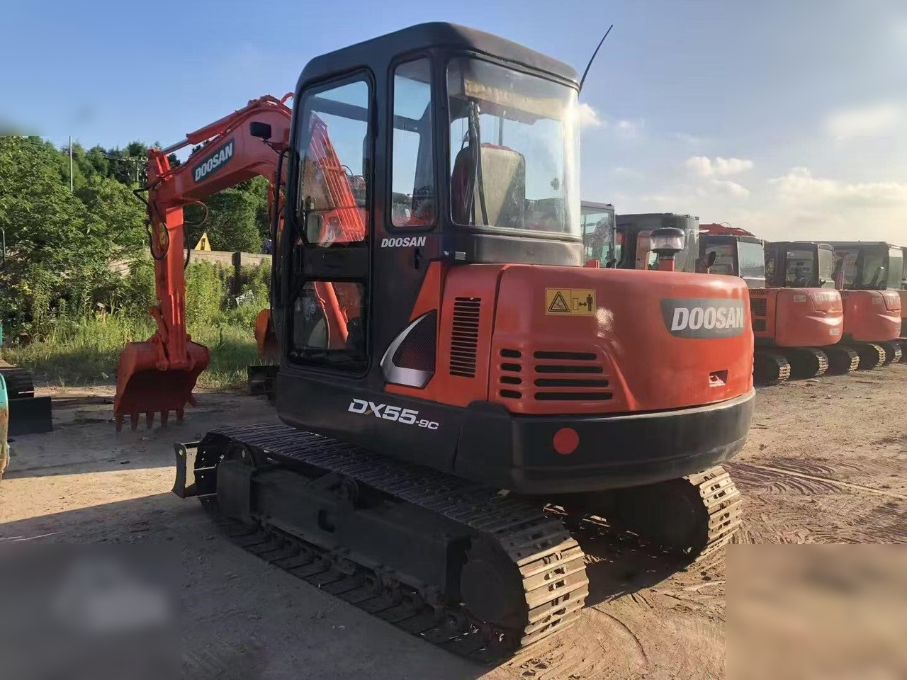 DOOSAN DH55-V - Minigrävmaskin: bild 3 DOOSAN DH55-V - Minigrävmaskin: bild 3