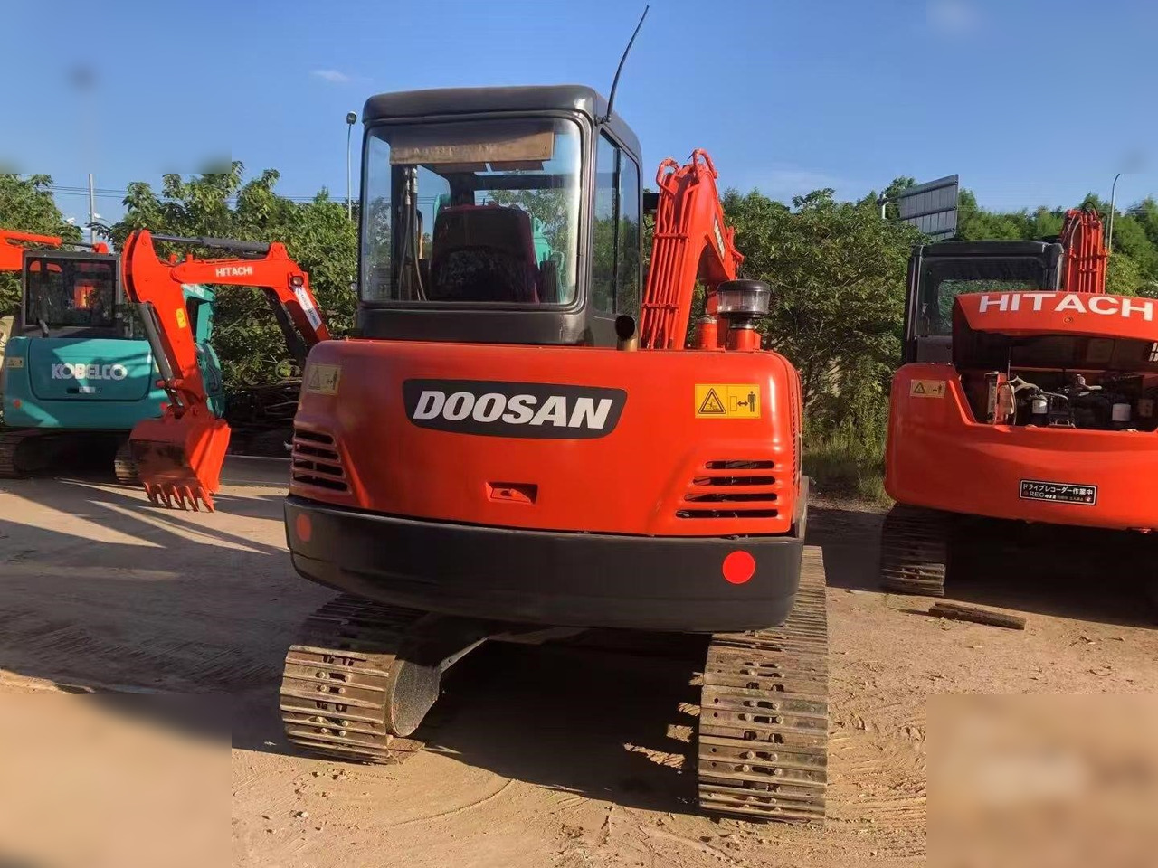 DOOSAN DH55-V - Minigrävmaskin: bild 5 DOOSAN DH55-V - Minigrävmaskin: bild 5