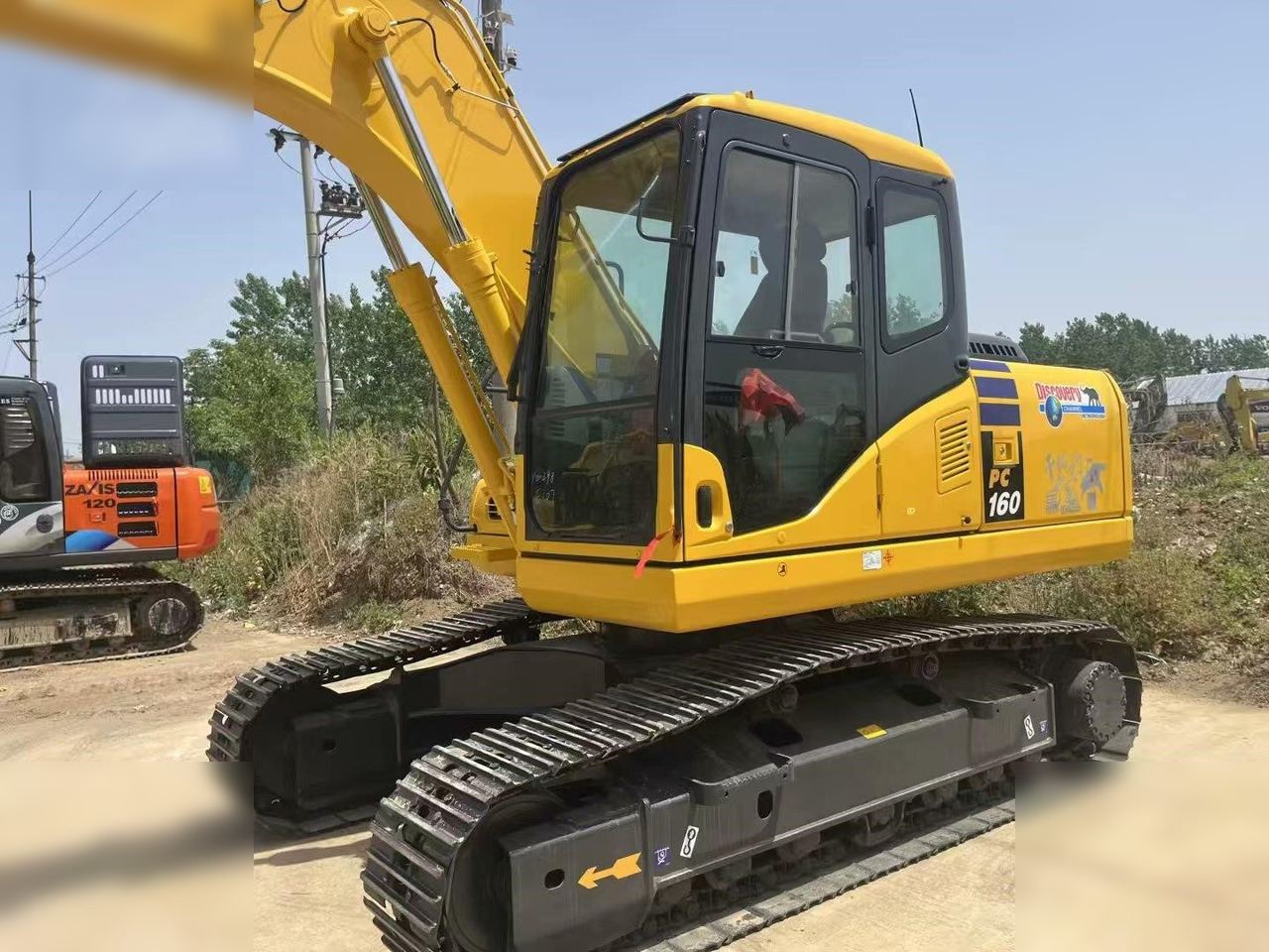 KOMATSU PC160 LC-7 - Bandgrävare: bild 1 KOMATSU PC160 LC-7 - Bandgrävare: bild 1