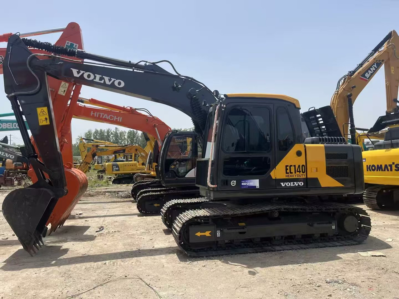 VOLVO EC140 - Bandgrävare: bild 2 VOLVO EC140 - Bandgrävare: bild 2