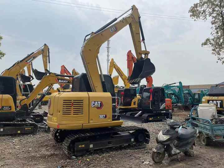 Used Cat 307 Mini Excavator - Minigrävmaskin: bild 4 Used Cat 307 Mini Excavator - Minigrävmaskin: bild 4