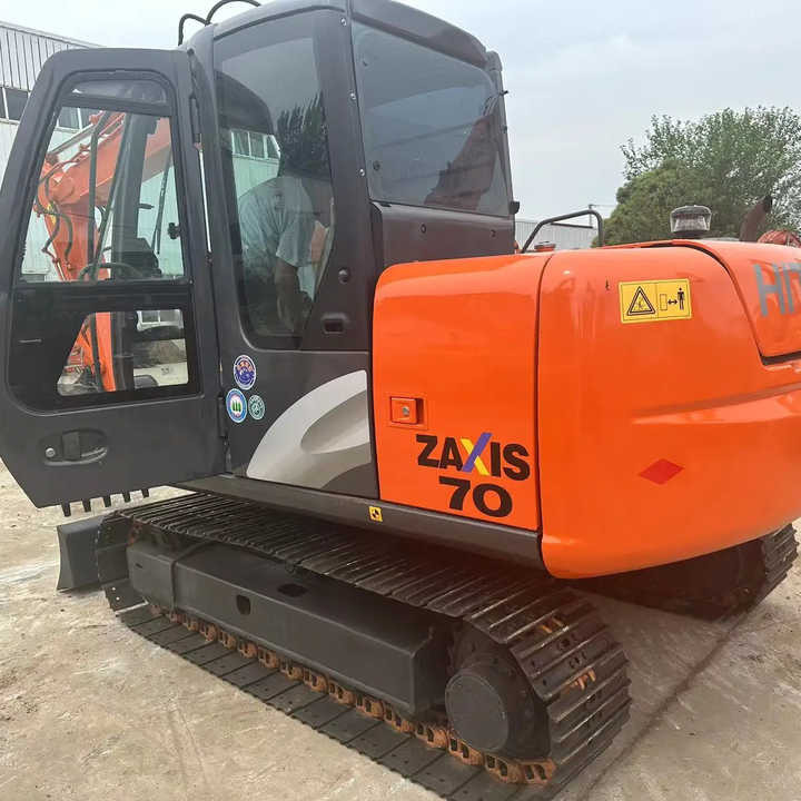 Used Hitachi Excavator ZX70 7ton Japan Import Second Hand Small Crawler ZX70 Excavator for Sale - Bandgrävare: bild 2 Used Hitachi Excavator ZX70 7ton Japan Import Second Hand Small Crawler ZX70 Excavator for Sale - Bandgrävare: bild 2