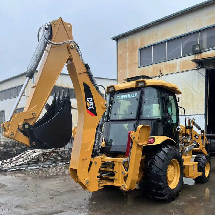 Used Wheel Loader CAT420F Caterpillar 420F Construction Machinery Mini Wheel Skid Steer Loader in Stock - Grävlastare: bild 3 Used Wheel Loader CAT420F Caterpillar 420F Construction Machinery Mini Wheel Skid Steer Loader in Stock - Grävlastare: bild 3