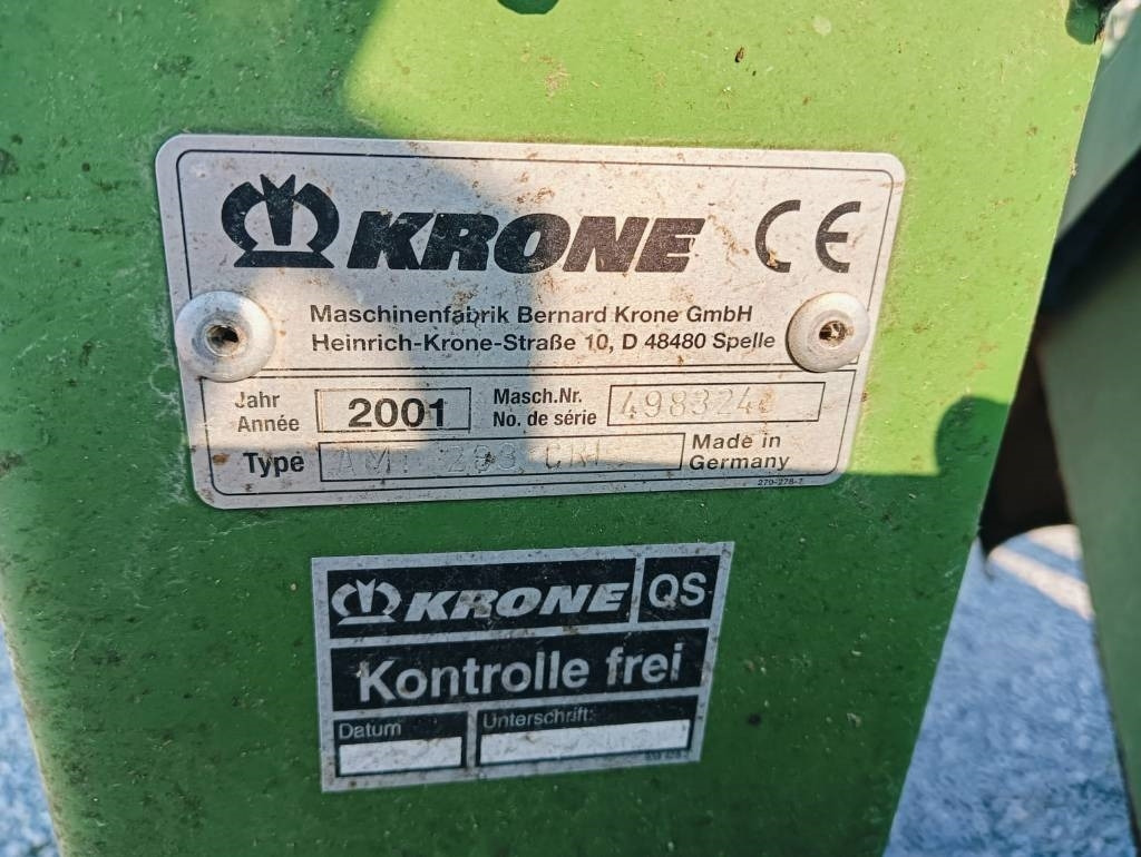 Krone AMT 283 CRI - Slåttermaskin: bild 3 Krone AMT 283 CRI - Slåttermaskin: bild 3