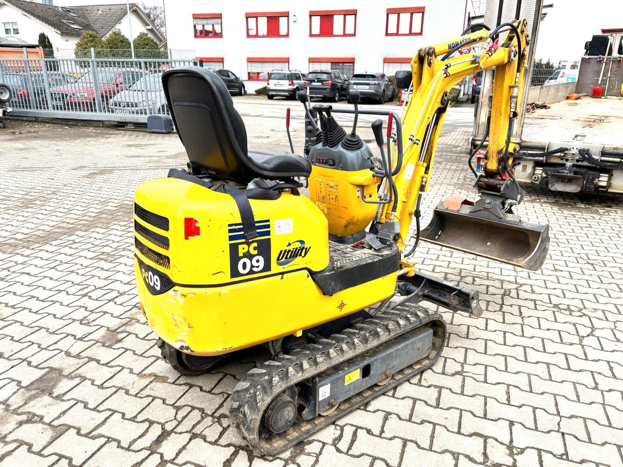 Komatsu PC09-1 - Minigrävmaskin: bild 2 Komatsu PC09-1 - Minigrävmaskin: bild 2