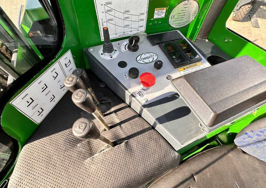 4-vägstruck Combilift C4000 / TRIPLEX / 4900MM / GAS / FREE LIFT / FORK SIDE SHIFT / LIKE NEW: bild 14
