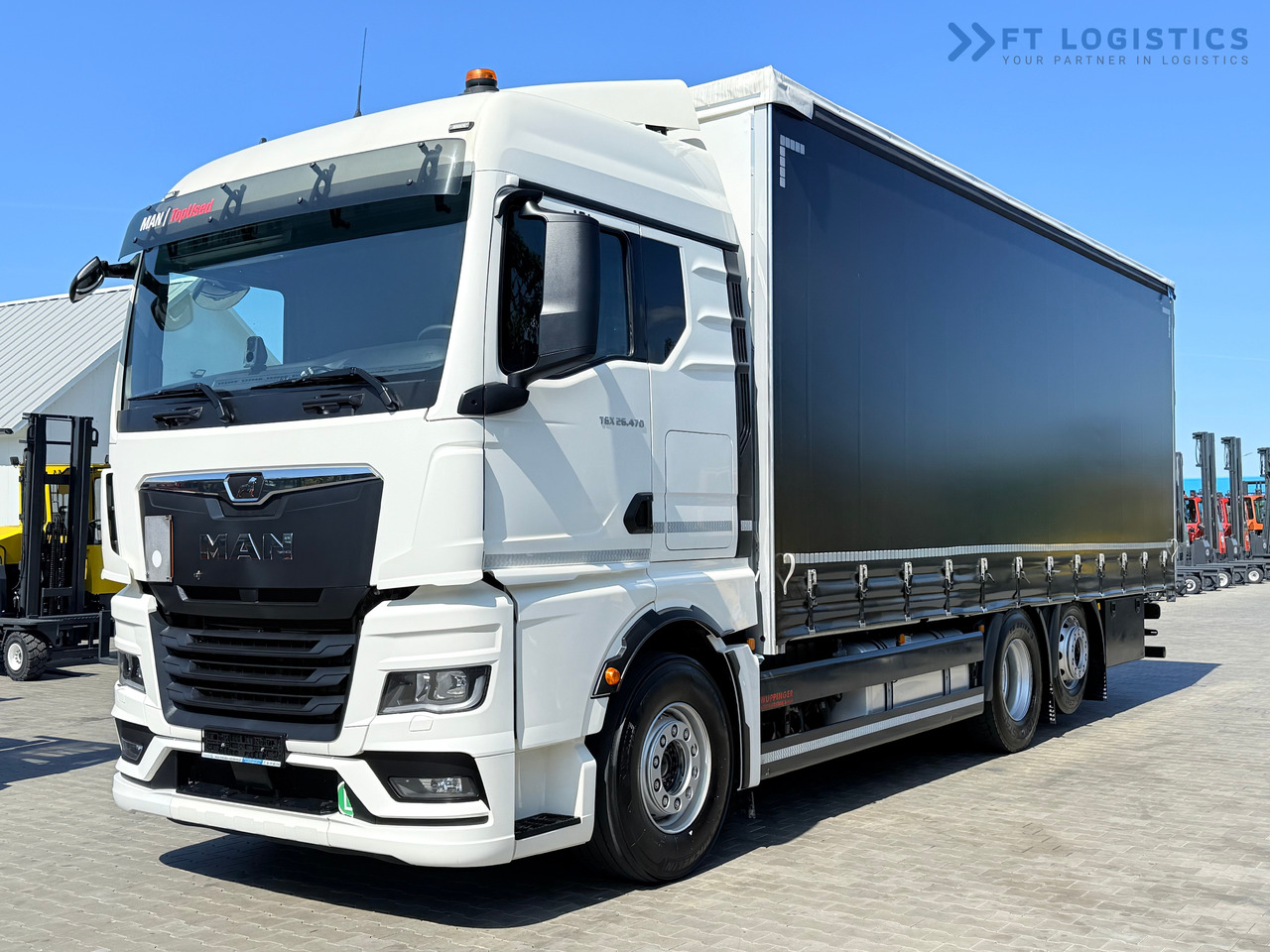 MAN TGX 26.470 / 19 Pallets / Steering Axle / 15 Ton Payload / Retarder / Excellent Condition - Kapellbil: bild 2 MAN TGX 26.470 / 19 Pallets / Steering Axle / 15 Ton Payload / Retarder / Excellent Condition - Kapellbil: bild 2