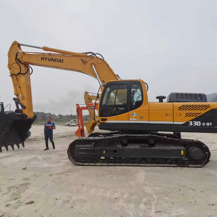 Heavy Construction Equipment Crawler Excavator HYUNDAI R330 Used Machine for Sale - Grävmaskin: bild 1 Heavy Construction Equipment Crawler Excavator HYUNDAI R330 Used Machine for Sale - Grävmaskin: bild 1