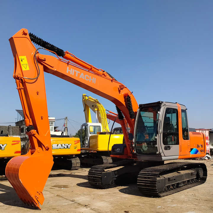 Japan Original Hitachi ZX120 Crawler Excavator Perfect for Various Projects Available Used Excavators for Sale - Bandgrävare: bild 5 Japan Original Hitachi ZX120 Crawler Excavator Perfect for Various Projects Available Used Excavators for Sale - Bandgrävare: bild 5