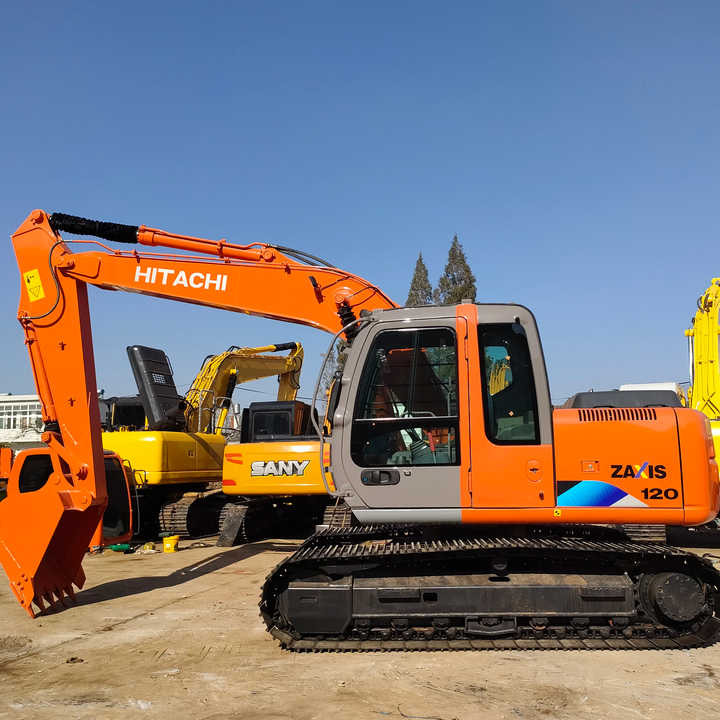 Japan Original Hitachi ZX120 Crawler Excavator Perfect for Various Projects Available Used Excavators for Sale - Bandgrävare: bild 4 Japan Original Hitachi ZX120 Crawler Excavator Perfect for Various Projects Available Used Excavators for Sale - Bandgrävare: bild 4