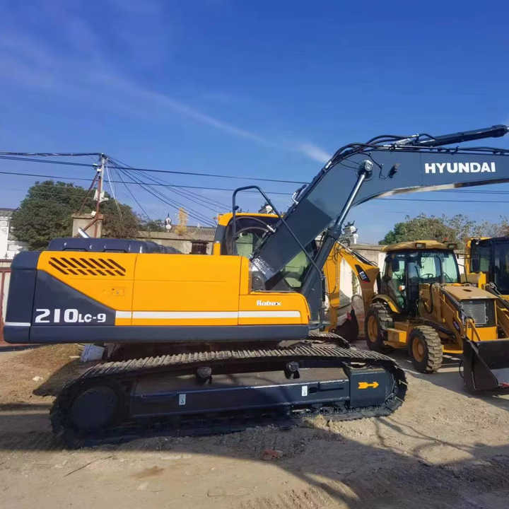 Hyundai Excavator Used Machine 210-9s Heavy Construction Equipment Crawler Excavator Hot Sale - Grävmaskin: bild 1 Hyundai Excavator Used Machine 210-9s Heavy Construction Equipment Crawler Excavator Hot Sale - Grävmaskin: bild 1