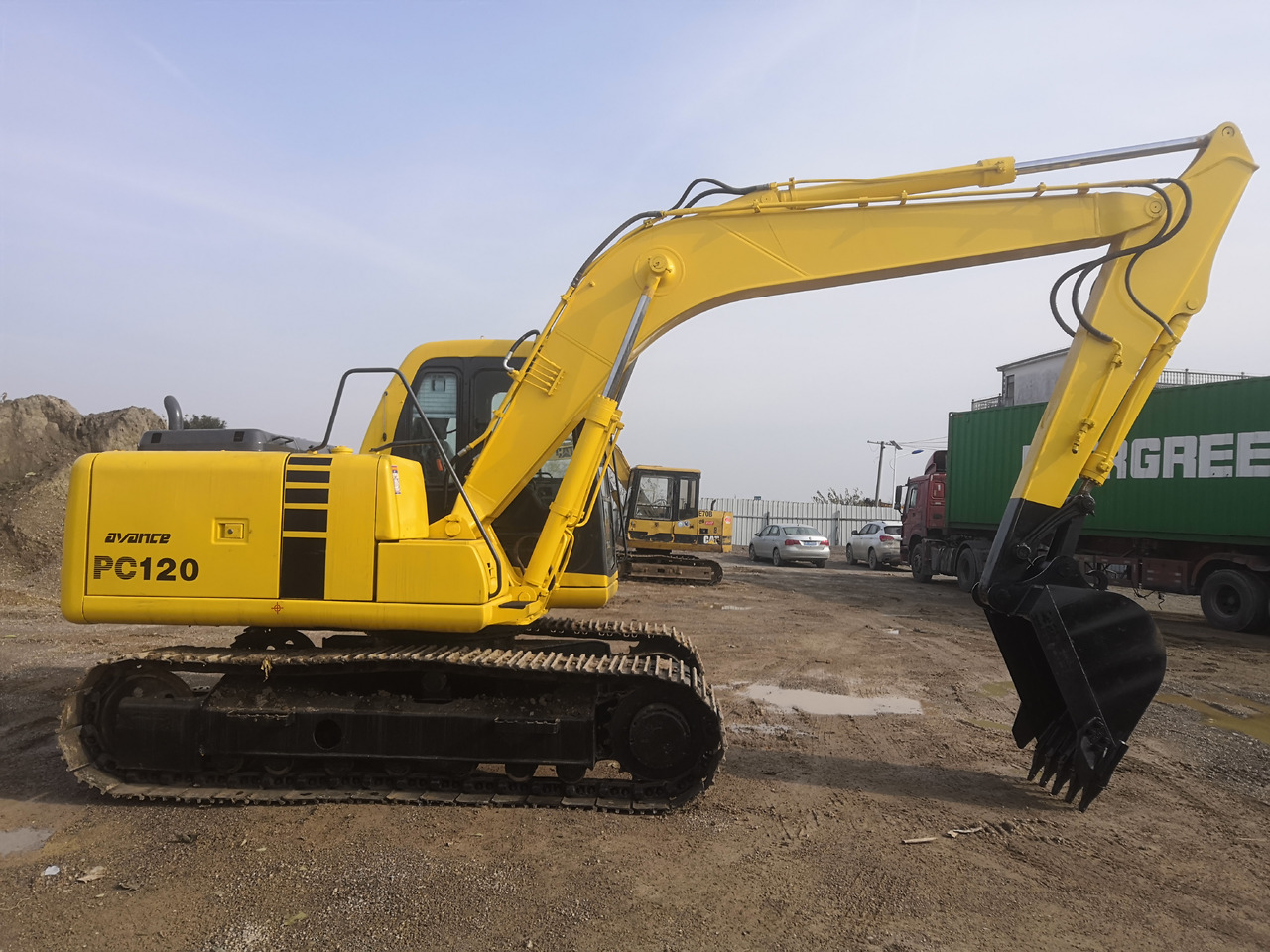 KOMATSU PC120-6 - Bandgrävare: bild 2 KOMATSU PC120-6 - Bandgrävare: bild 2