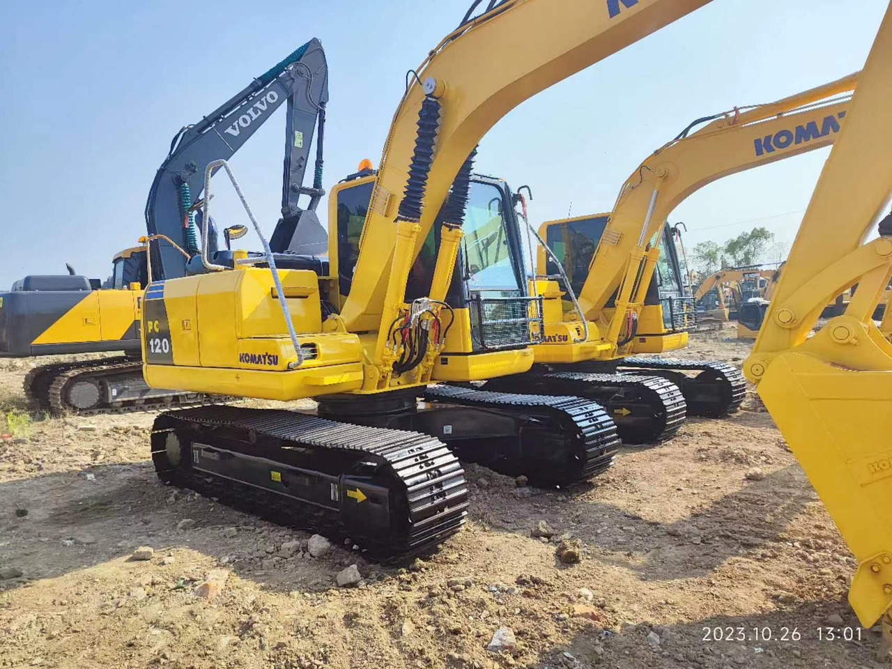 KOMATSU PC120-8 - Bandgrävare: bild 1 KOMATSU PC120-8 - Bandgrävare: bild 1