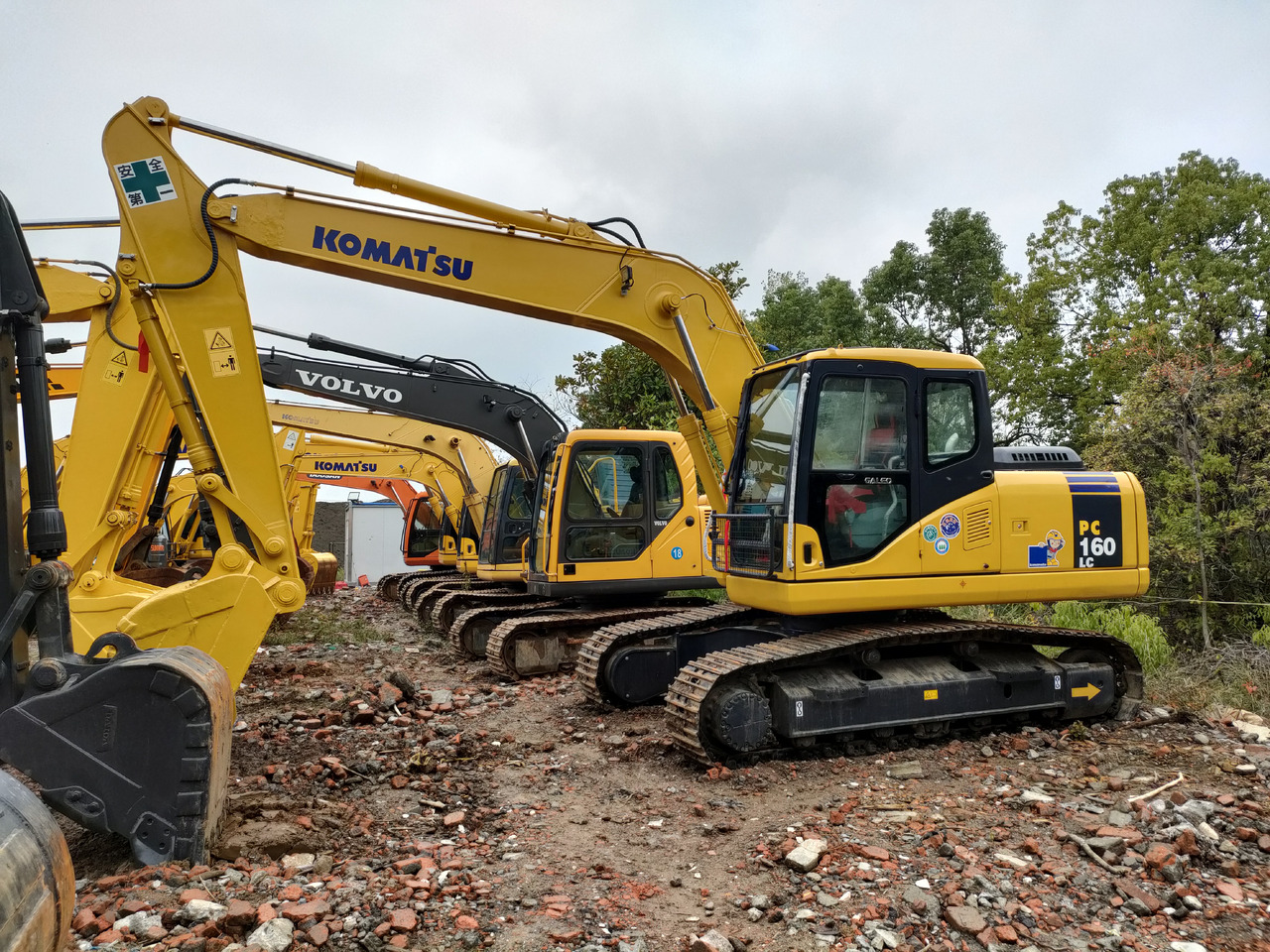 KOMATSU PC160-7 - Bandgrävare: bild 2 KOMATSU PC160-7 - Bandgrävare: bild 2