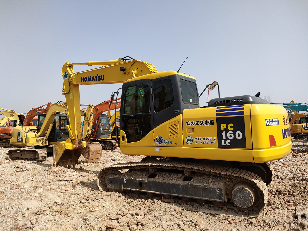 KOMATSU PC160-7 - Bandgrävare: bild 1 KOMATSU PC160-7 - Bandgrävare: bild 1