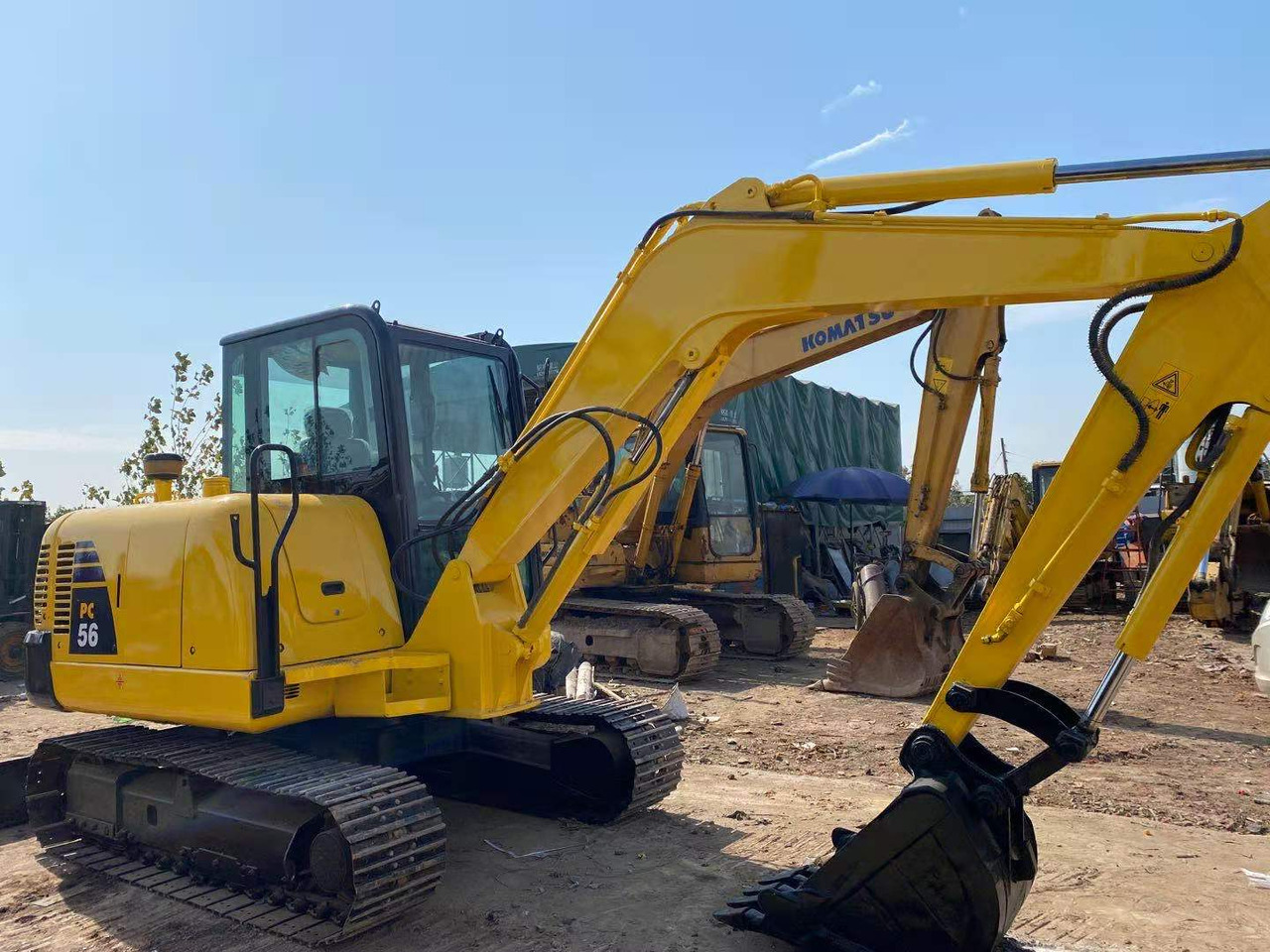 KOMATSU PC56 - Bandgrävare: bild 2 KOMATSU PC56 - Bandgrävare: bild 2
