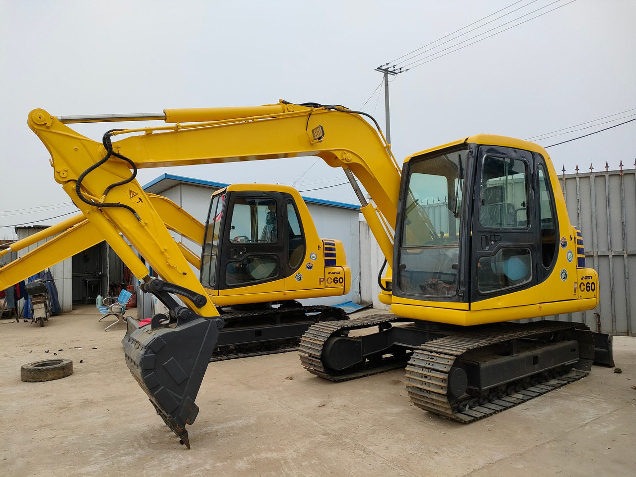 KOMATSU PC60-7 - Bandgrävare: bild 1 KOMATSU PC60-7 - Bandgrävare: bild 1