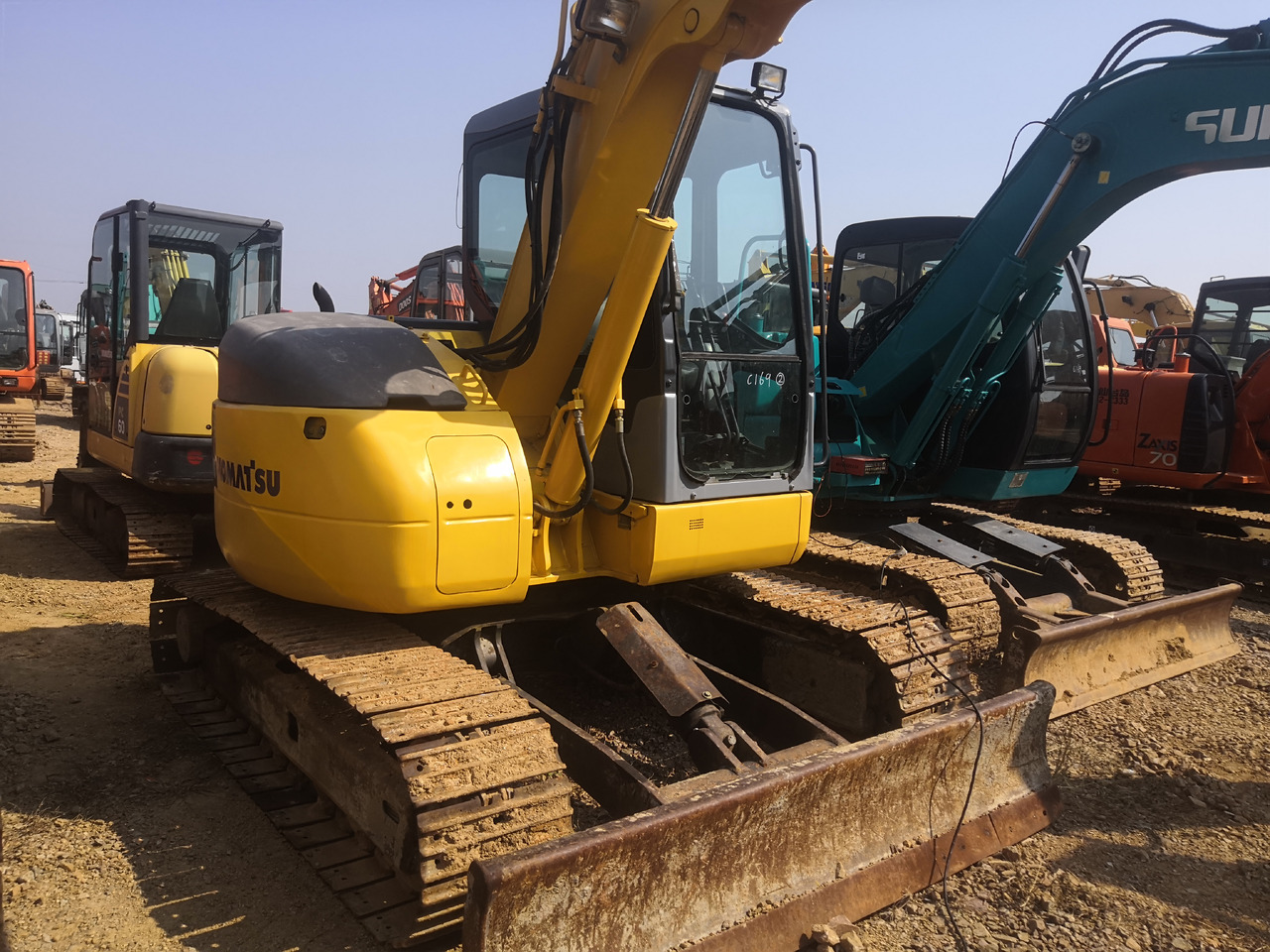 KOMATSU PC78US - Minigrävmaskin: bild 3 KOMATSU PC78US - Minigrävmaskin: bild 3