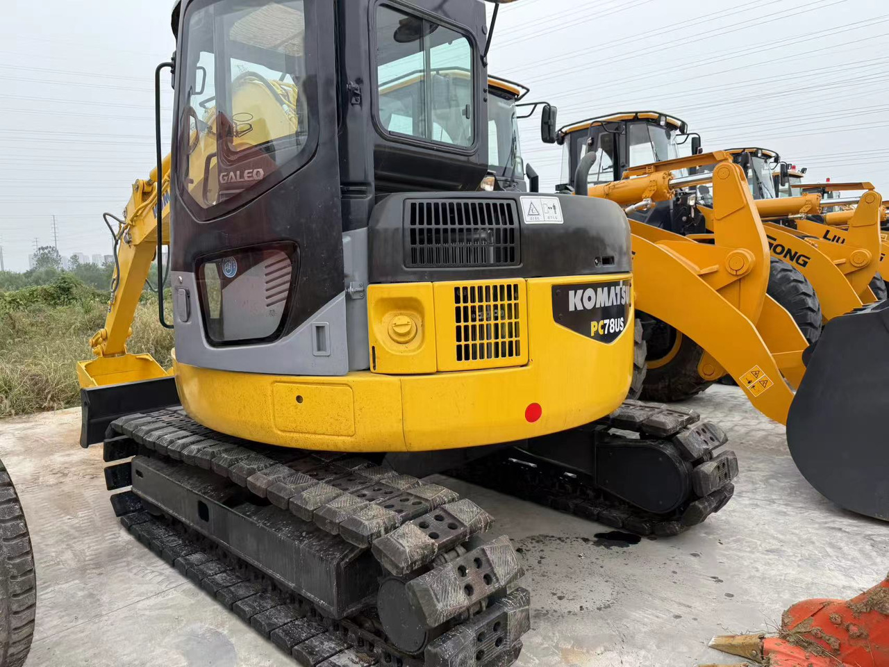 KOMATSU PC78US - Minigrävmaskin: bild 1 KOMATSU PC78US - Minigrävmaskin: bild 1