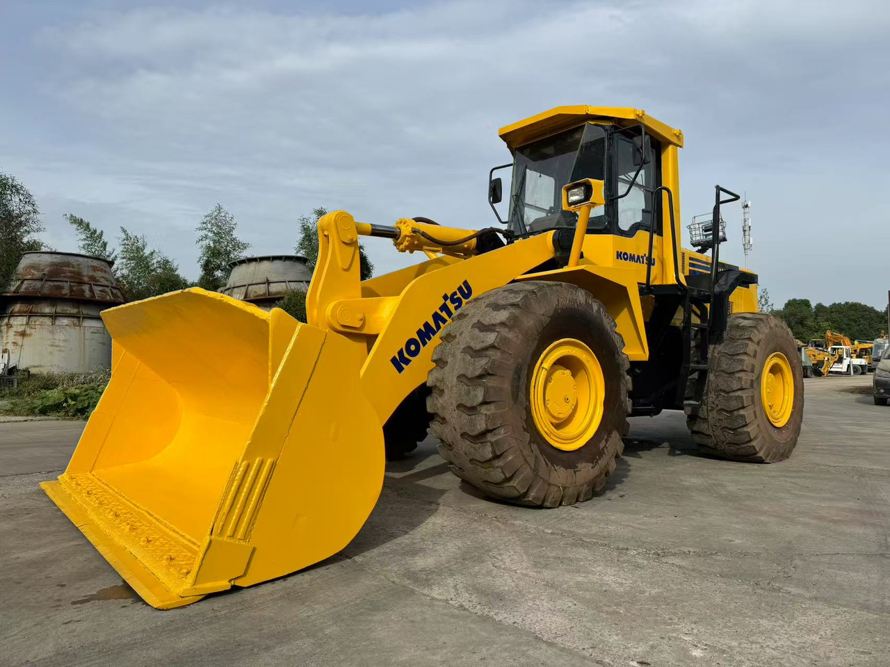 KOMATSU WA470-3 - Hjullastare: bild 4 KOMATSU WA470-3 - Hjullastare: bild 4