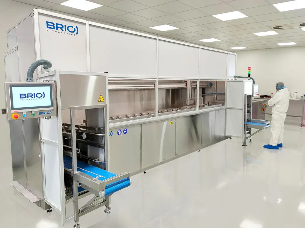 BRIO Ultrasonics BR-50 AMS Ultrasonic cleaning machine - Ultraljudstvätt: bild 2 BRIO Ultrasonics BR-50 AMS Ultrasonic cleaning machine - Ultraljudstvätt: bild 2