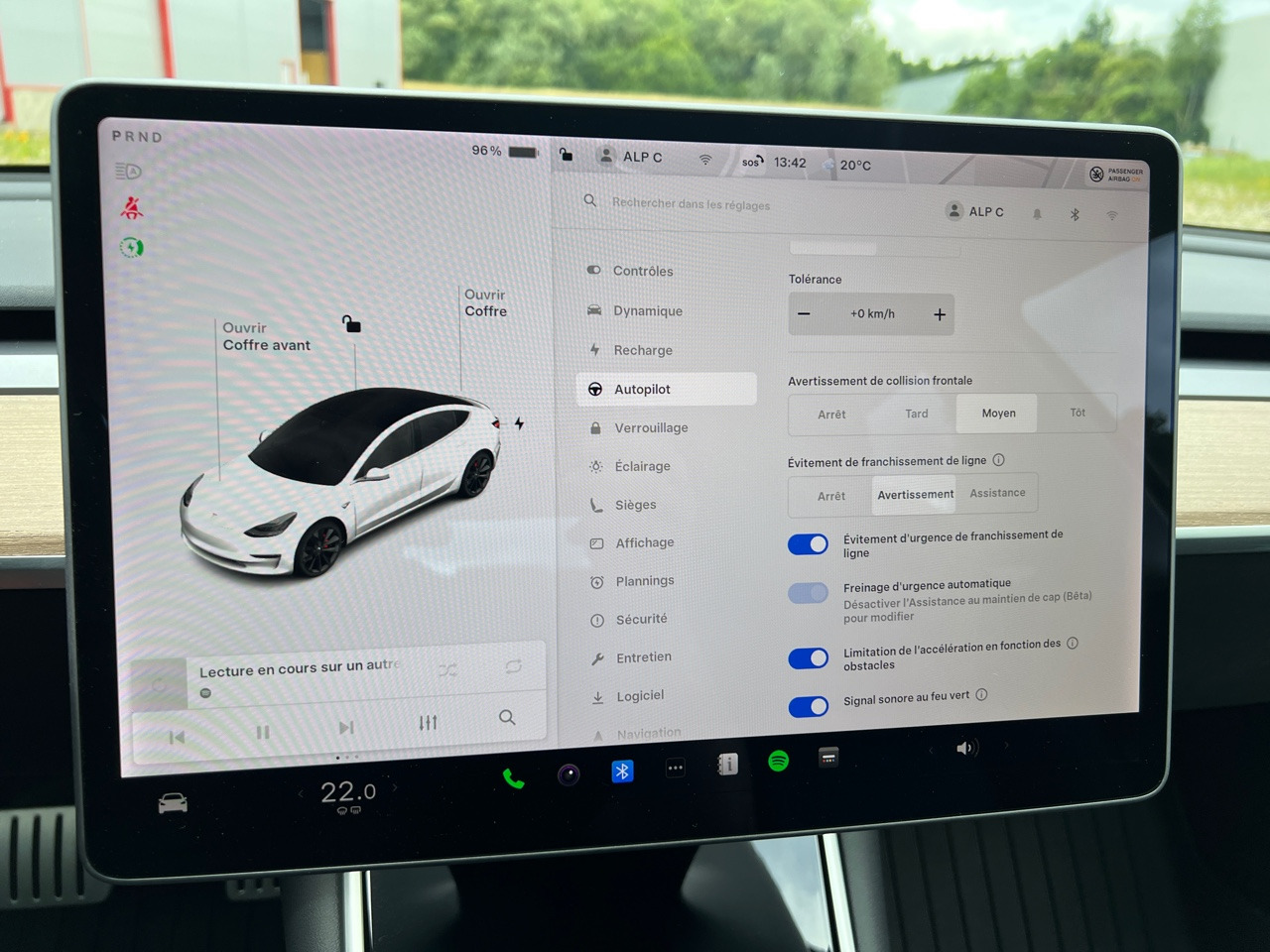 Sedan TESLA Model 3 Performance Dual Motor FSD 3 Autopilot: bild 44