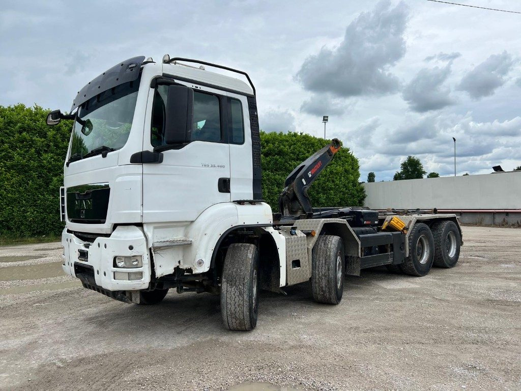 MAN TGS 35.480 USATO SCARRABILE - Lastväxlare lastbil: bild 1 MAN TGS 35.480 USATO SCARRABILE - Lastväxlare lastbil: bild 1