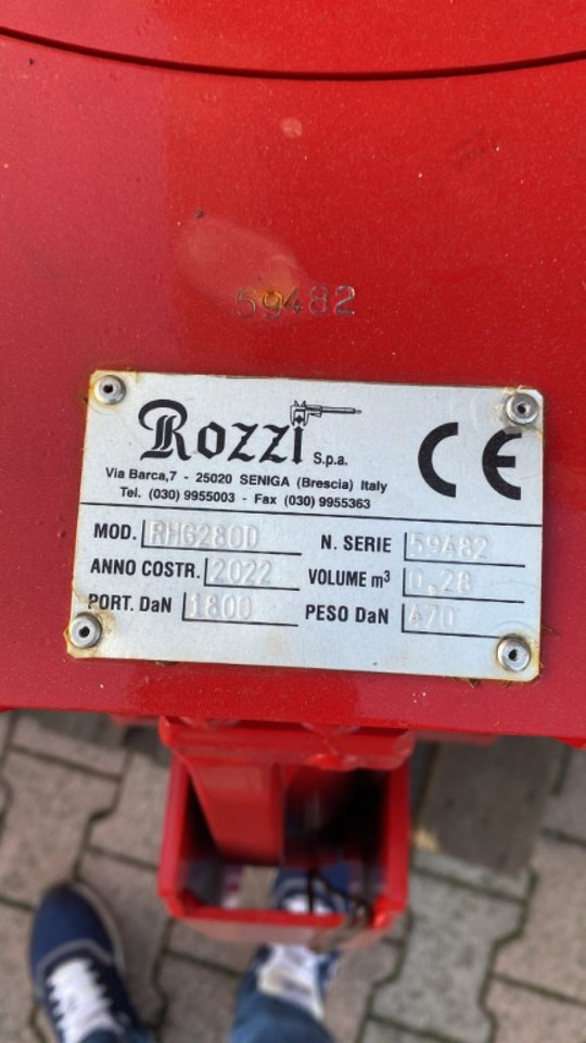 POLIPO MARCA ROZZI A 6 PALE PIU ROTORE ROZZI - Gripklo: bild 2 POLIPO MARCA ROZZI A 6 PALE PIU ROTORE ROZZI - Gripklo: bild 2