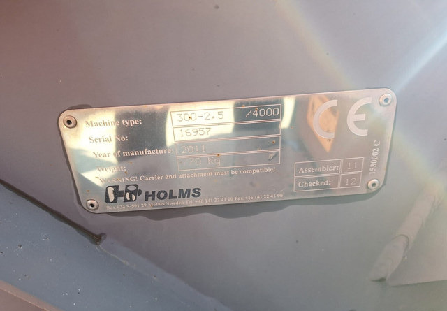 Holms 300/ 2,5m - Sopaggregat för Byggmaskiner: bild 4 Holms 300/ 2,5m - Sopaggregat för Byggmaskiner: bild 4
