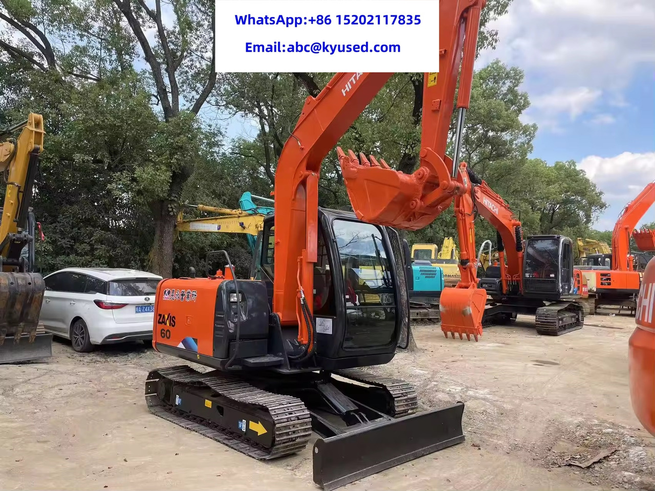 HITACHI ZX60 - Grävmaskin: bild 2 HITACHI ZX60 - Grävmaskin: bild 2