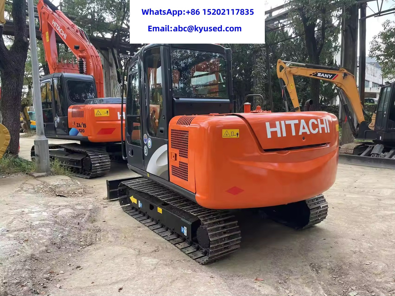 HITACHI ZX60 - Grävmaskin: bild 4 HITACHI ZX60 - Grävmaskin: bild 4
