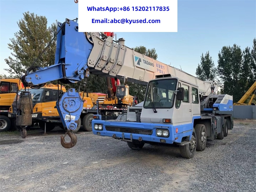 TADANO TG500E TG700E TG1000 TG250E TL250E TL300E 25TON 35TON 50TON 70TON 100TON - Mobilkran: bild 1 TADANO TG500E TG700E TG1000 TG250E TL250E TL300E 25TON 35TON 50TON 70TON 100TON - Mobilkran: bild 1