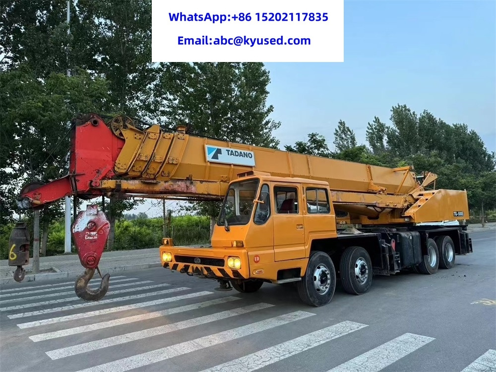 TADANO TG500E TG700E TG1000 TL250E TL300E 25TON 30TON 50TON 70T 100TON - Mobilkran: bild 1 TADANO TG500E TG700E TG1000 TL250E TL300E 25TON 30TON 50TON 70T 100TON - Mobilkran: bild 1