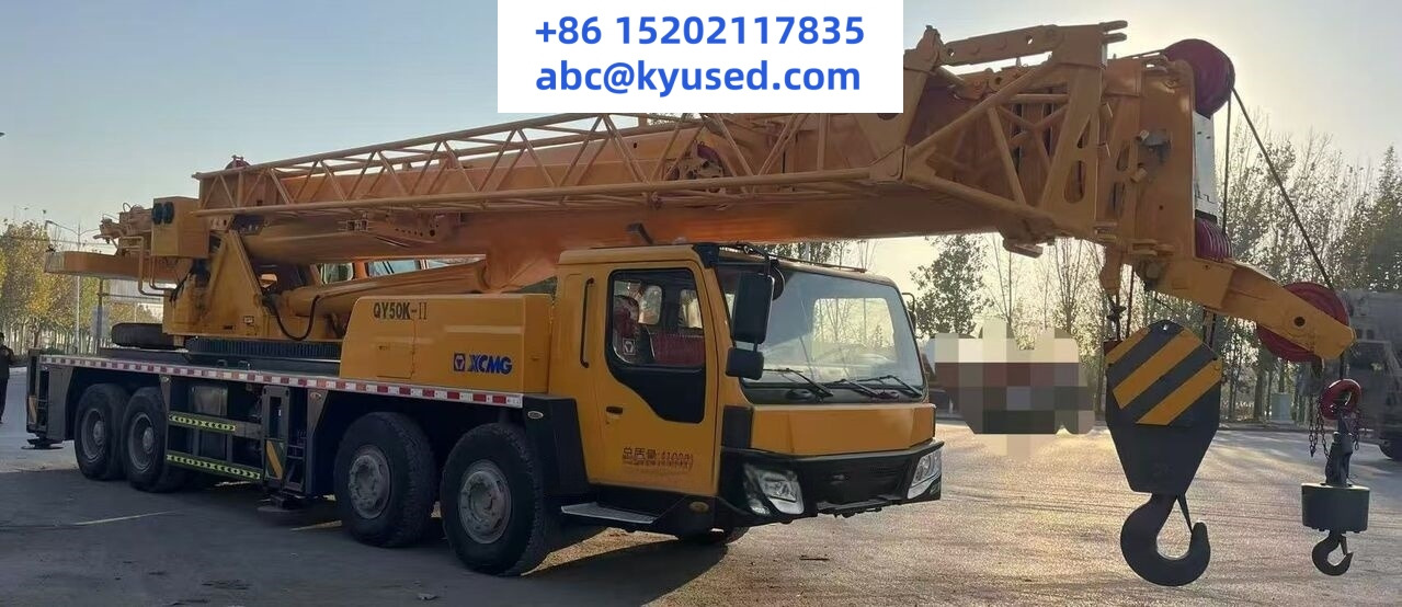 XCMG QY50K QY50K-2 QY50KA QY50KC 50T CRANE - Mobilkran: bild 5 XCMG QY50K QY50K-2 QY50KA QY50KC 50T CRANE - Mobilkran: bild 5