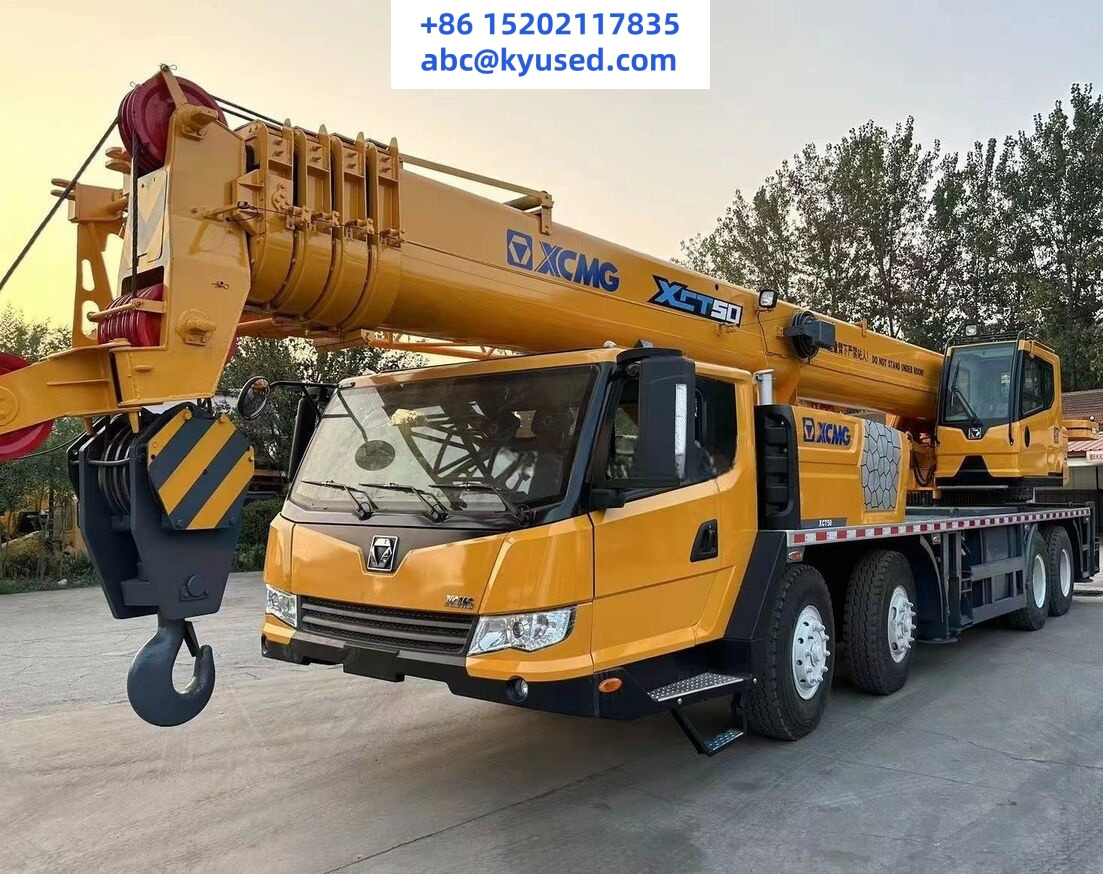 XCMG XCT50 QY50K QY50KA QY50KC XCT55 50t 55t used crane - Mobilkran: bild 1 XCMG XCT50 QY50K QY50KA QY50KC XCT55 50t 55t used crane - Mobilkran: bild 1