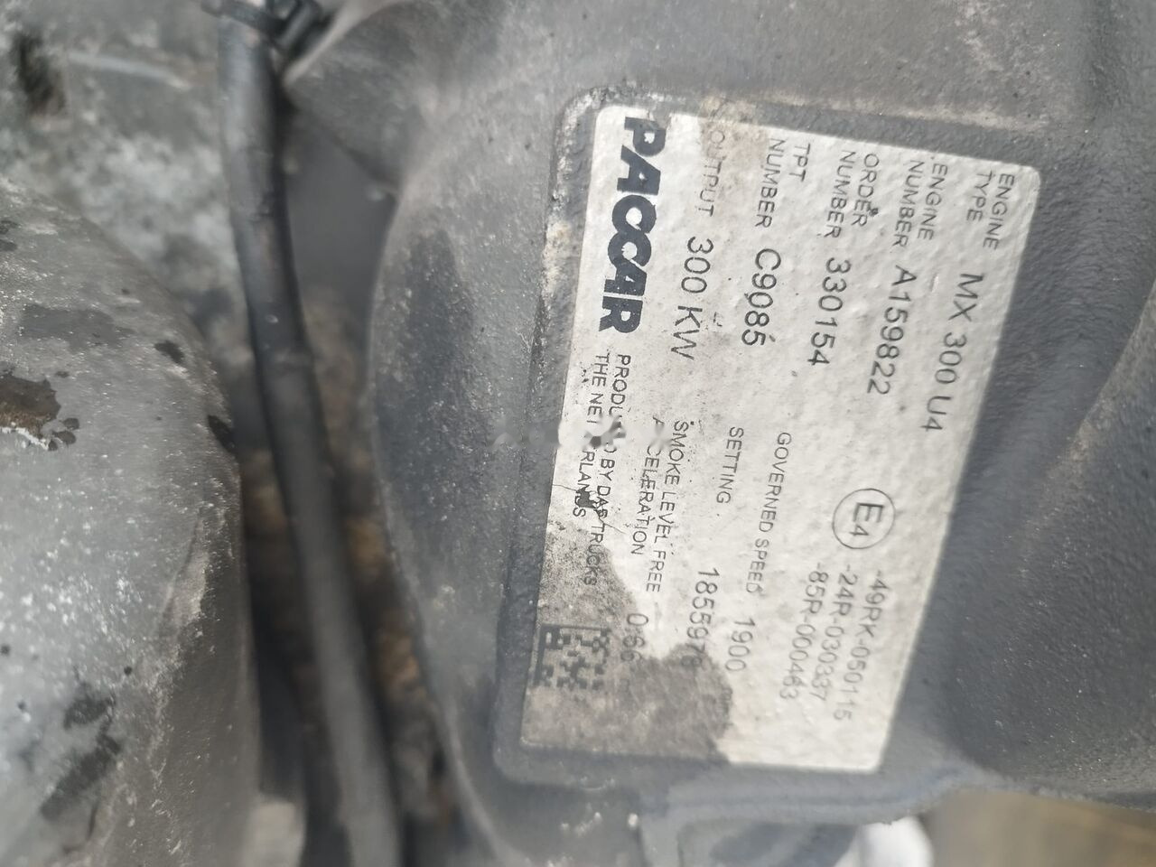 DAF MX 300 U4 DAF XF, CF - Motor för Lastbil: bild 4 DAF MX 300 U4 DAF XF, CF - Motor för Lastbil: bild 4