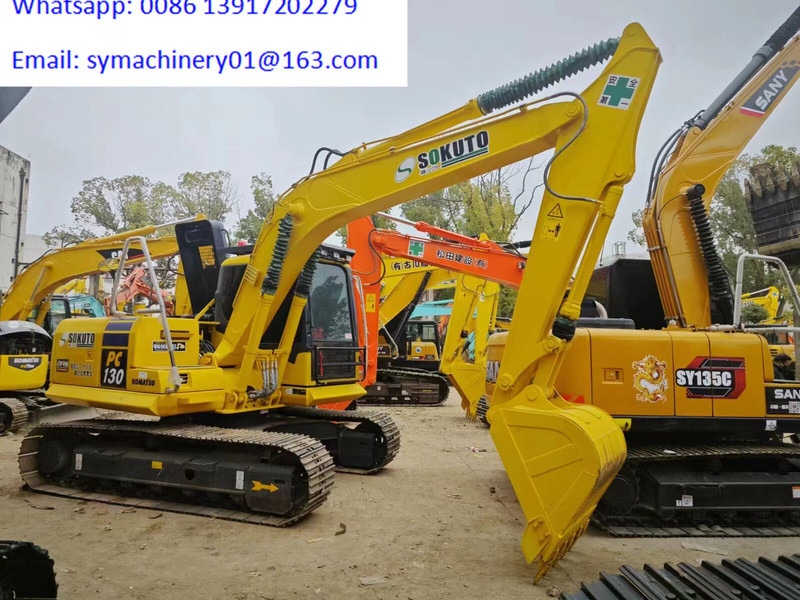 Komatsu PC130 - Bandgrävare: bild 1 Komatsu PC130 - Bandgrävare: bild 1