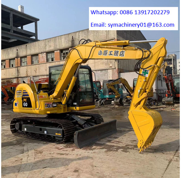 Komatsu PC60-8 - Minigrävmaskin: bild 1 Komatsu PC60-8 - Minigrävmaskin: bild 1