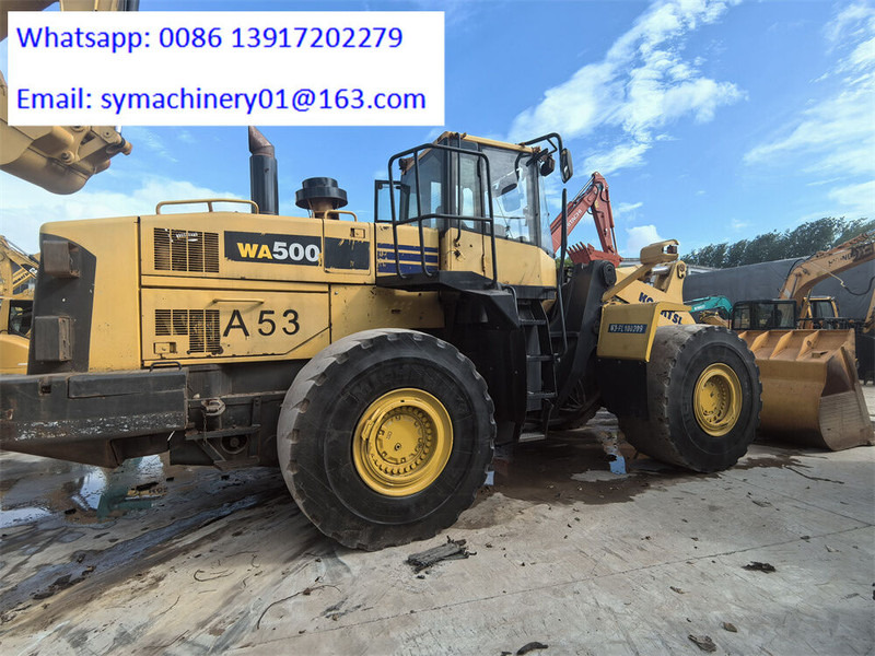 Hjullastare Komatsu WA500-6R WA500 WA600: bild 10