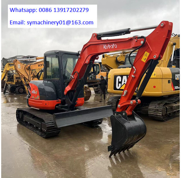 Kubota U55-5 - Minigrävmaskin: bild 4 Kubota U55-5 - Minigrävmaskin: bild 4