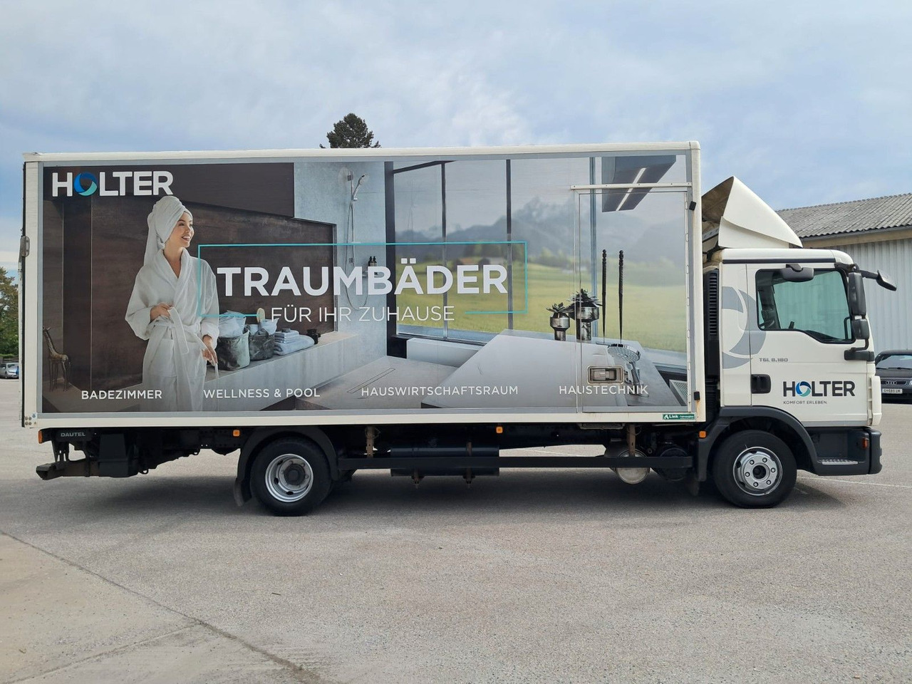 MAN TGL 8.180 Koffer mit LBW | Klima | Diff. | Tempo - Lastbil med skåp: bild 4 MAN TGL 8.180 Koffer mit LBW | Klima | Diff. | Tempo - Lastbil med skåp: bild 4