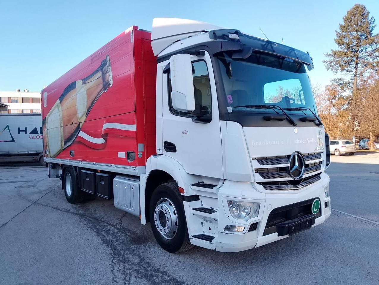 Mercedes-Benz ANTOS 18 30| Getränkew.| Klima| Luftgef| EZ 2014 - Dryckestransport lastbil: bild 2 Mercedes-Benz ANTOS 18 30| Getränkew.| Klima| Luftgef| EZ 2014 - Dryckestransport lastbil: bild 2