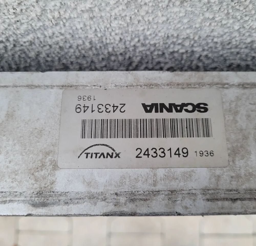 INTERCOOLER SCANIA R S NGT OM 82316694 - Intercooler för Lastbil: bild 3 INTERCOOLER SCANIA R S NGT OM 82316694 - Intercooler för Lastbil: bild 3