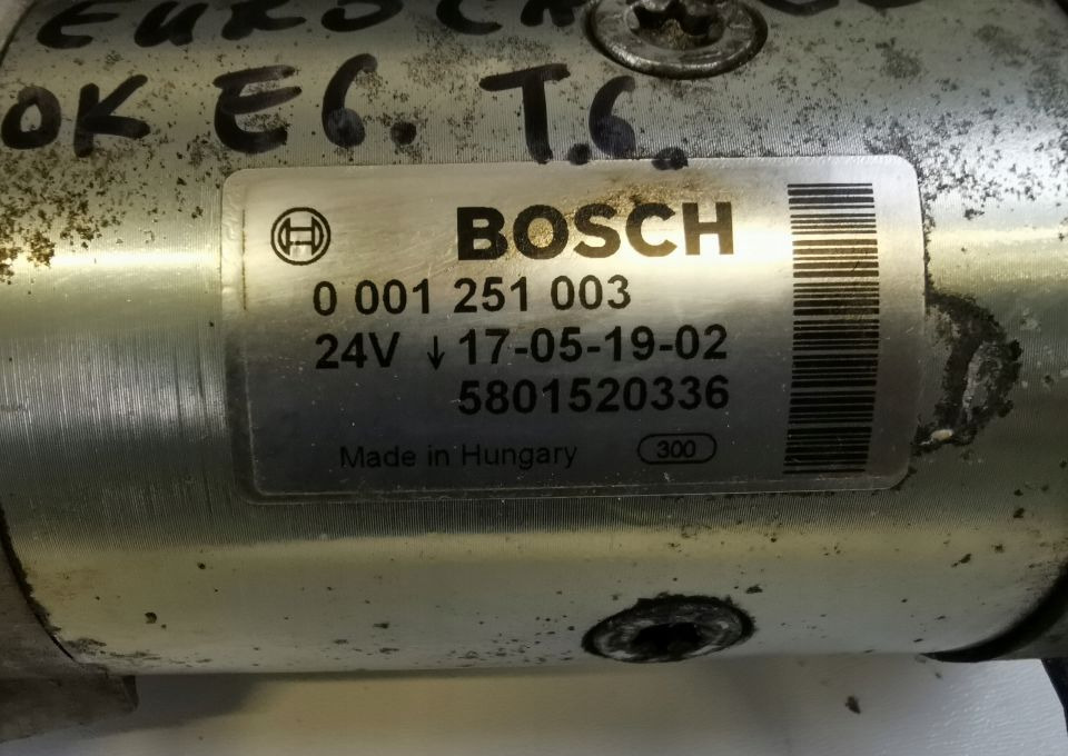 Iveco EUROCARGO OE 5801520336 rozrusznik - Starter för Lastbil: bild 2 Iveco EUROCARGO OE 5801520336 rozrusznik - Starter för Lastbil: bild 2