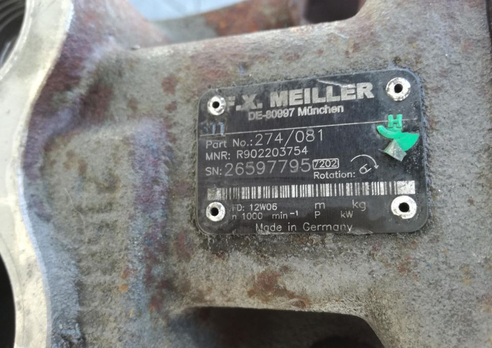 POMPA HYDRAULICZNA F.X. MEILLER 274/081 - Hydraulpump för Lastbil: bild 2 POMPA HYDRAULICZNA F.X. MEILLER 274/081 - Hydraulpump för Lastbil: bild 2