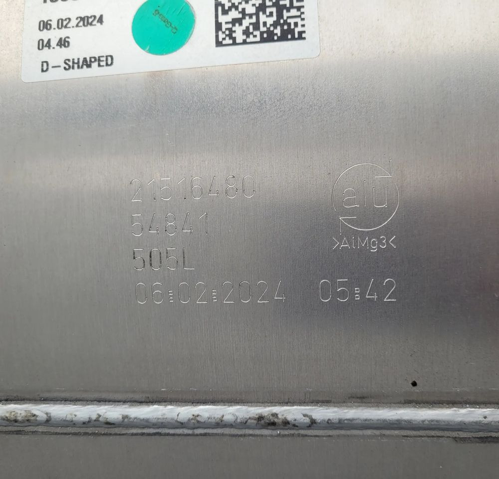 ZBIORNIK PALIWA VOLVO FH4 FH5 GAMA 160x55x68cm 505L 21516480 CHWALIM116 - Bränsletank för Lastbil: bild 4 ZBIORNIK PALIWA VOLVO FH4 FH5 GAMA 160x55x68cm 505L 21516480 CHWALIM116 - Bränsletank för Lastbil: bild 4