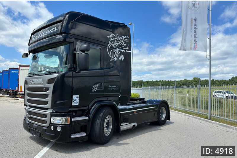Scania R450 Topline, Euro 6, Retarder / Standklima / Fridge / 2 tanks, Intarder - Dragbil: bild 1 Scania R450 Topline, Euro 6, Retarder / Standklima / Fridge / 2 tanks, Intarder - Dragbil: bild 1