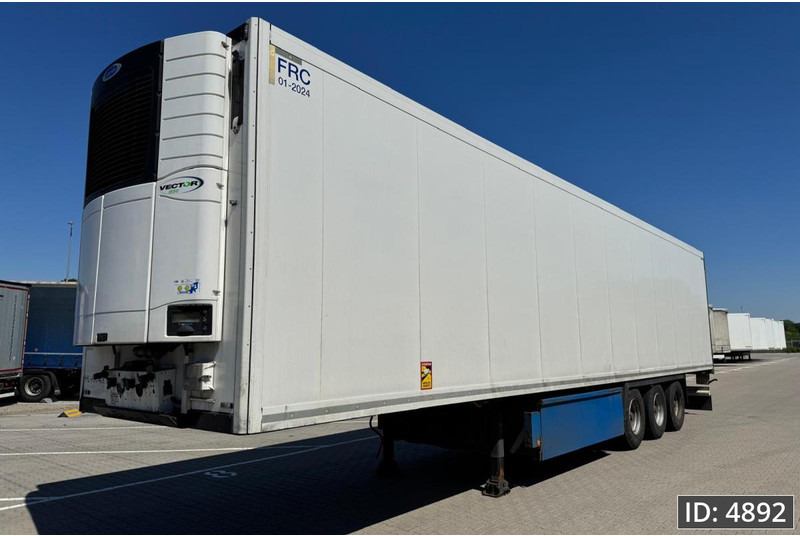 Krone SD / Carrier Vector 1550 / Palletbox / BPW Drum - Kyl/ Frys semitrailer: bild 1 Krone SD / Carrier Vector 1550 / Palletbox / BPW Drum - Kyl/ Frys semitrailer: bild 1