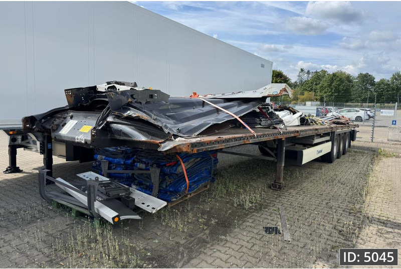 Kapelltrailer Krone SD / Drum brakes / Damaged: bild 1