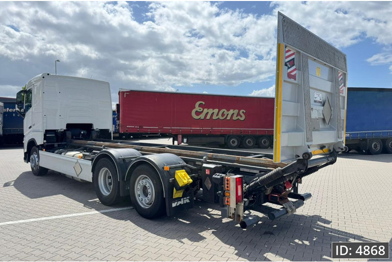Volvo FH 500 Globetrotter, Euro 6, / 6x2 / Hydraulic body / frame 7.4 m / Tail lift - Containerbil/ Växelflak lastbil: bild 2 Volvo FH 500 Globetrotter, Euro 6, / 6x2 / Hydraulic body / frame 7.4 m / Tail lift - Containerbil/ Växelflak lastbil: bild 2